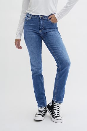 Talbots Stretch Straight Leg Wardrobe Essentials Jeans in Rio Wash size 10P